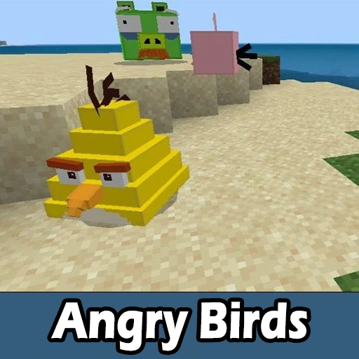 Angry Birds Mobs for Minecraft PE