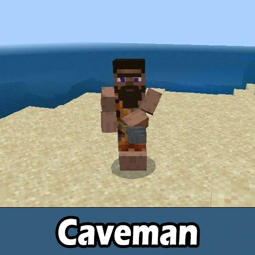 Caveman Mobs for Minecraft PE