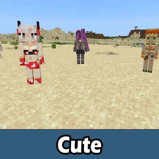 Cute mobs for Minecraft PE