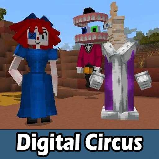 Amazing Digital Circus Mobs for Minecraft PE