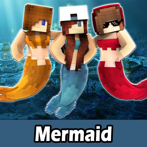 Mermaid Mobs for Minecraft PE