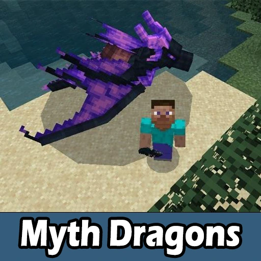 Mythical Dragons Mobs for Minecraft PE
