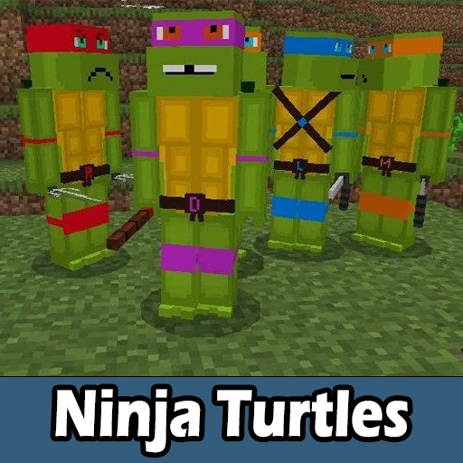 Ninja Turtles Mobs for Minecraft PE
