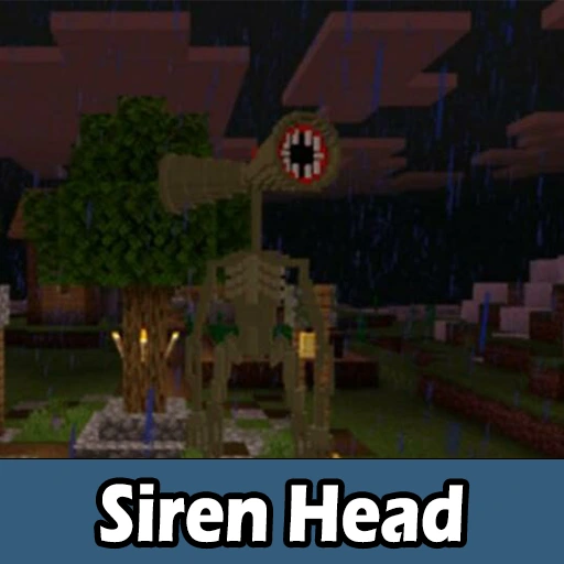 Siren Head Mobs for Minecraft PE
