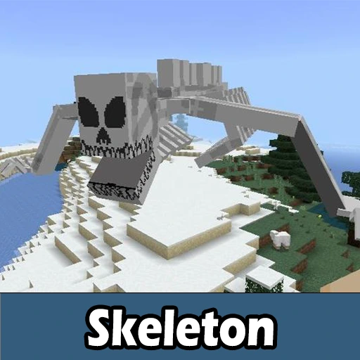 Skeleton Mobs for Minecraft PE