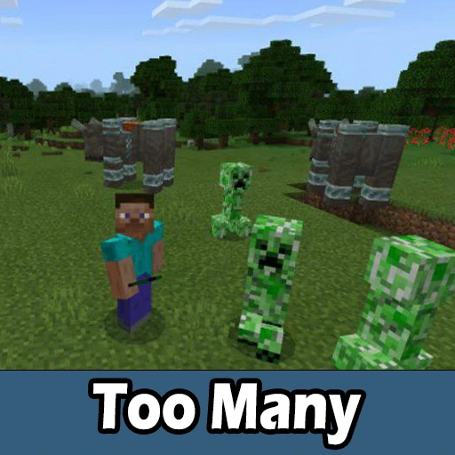 Too Many Mobs for Minecraft PE