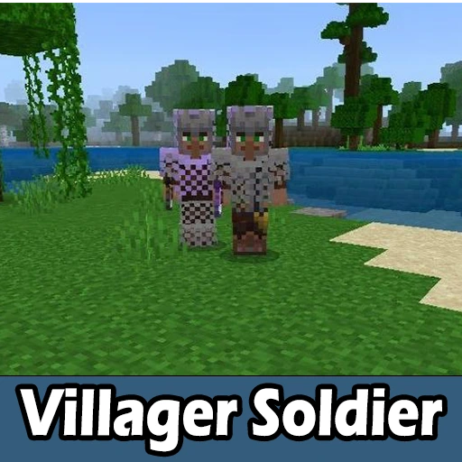 Villager Soldier Mobs for Minecraft PE